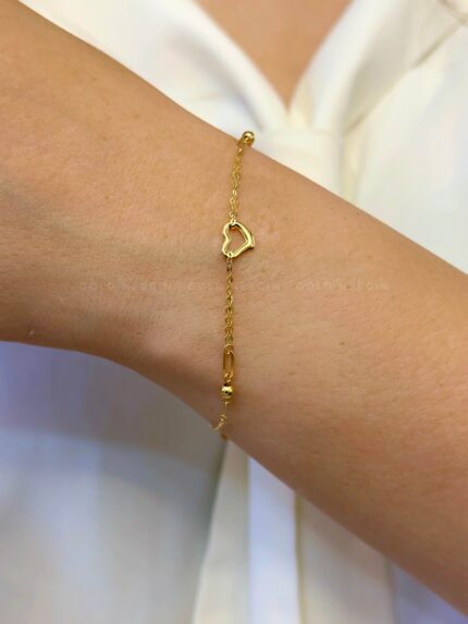 دستبند وارداتی قلب کد۳۰