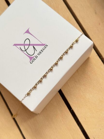 دستبند وارداتی گوی و هرمس