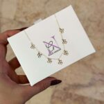 گردنبند لوکس مدل سه قلب