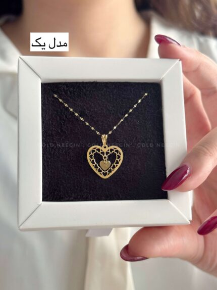 پلاک قلب آویزدار