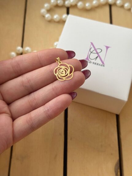 پلاک مدل گل رز