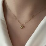 گردنبند وارداتی قلب و هرمس