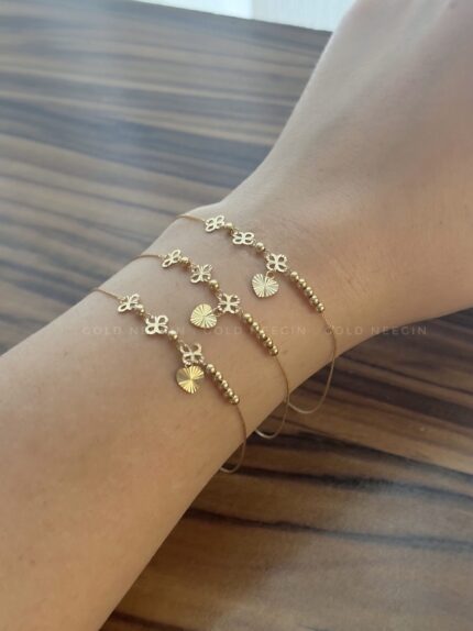 دستبند وارداتی گل