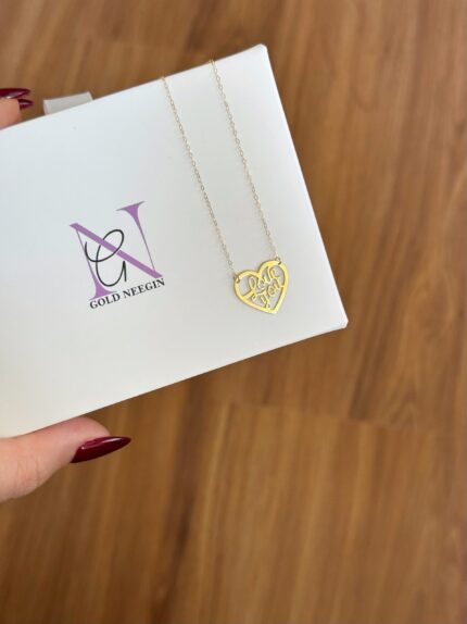 گردنبند لوکس قلب لاو یو