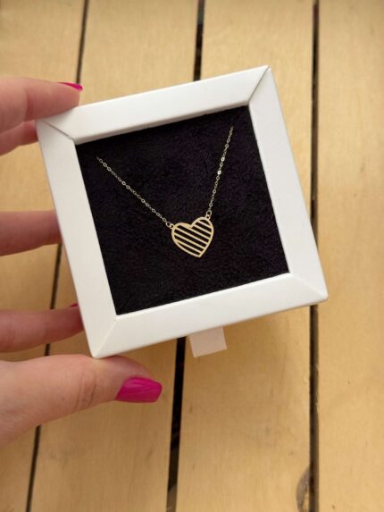 گردنبند لوکس قلب کد۴
