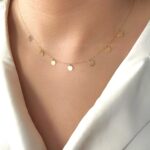 گردنبند آویزدار پولکی کد۲۲
