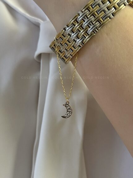 آویز ساعت مدل ماه