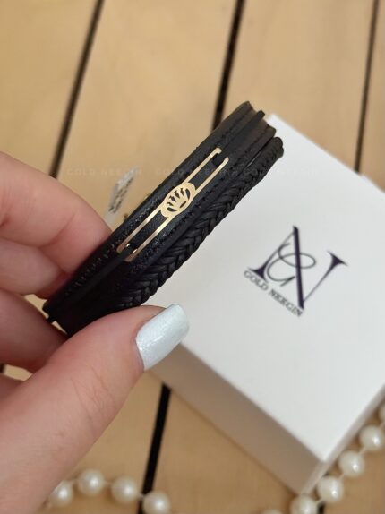 دستبند چرم کد۴۳