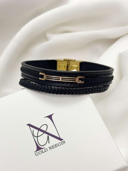 دستبند چرم کد۹۶