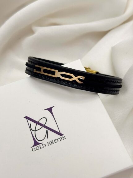 دستبند چرم کد۹۲