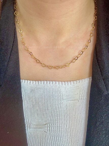 گردنبند وارداتی قلب قلبی