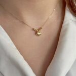 گردنبند وارداتی قلب دامله