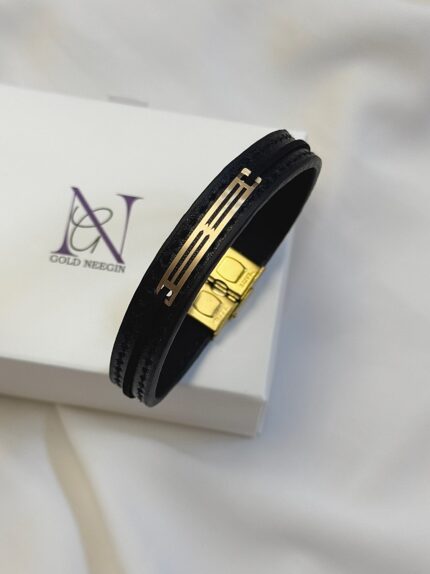 دستبند چرم کد۱۰۷