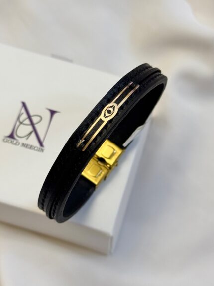 دستبند چرم کد۱۰۴