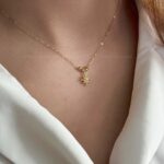 گردنبند وارداتی ستاره تراش