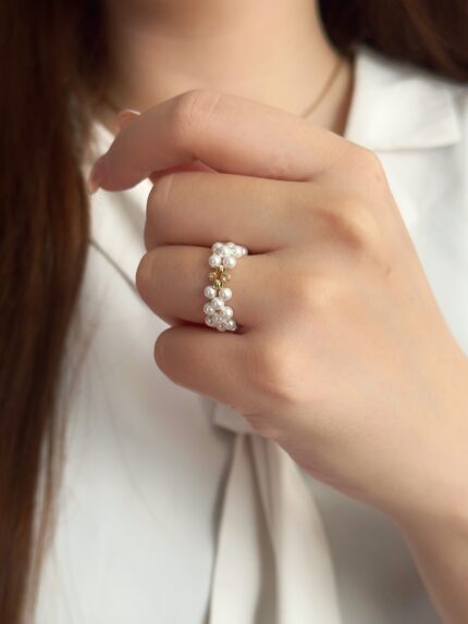 انگشتر مروارید البرنادو کد۱