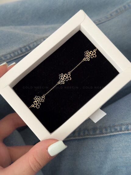 دستبند گل کد۳۳