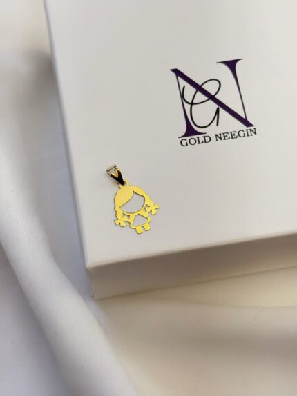 پلاک بچگانه دختر بچه