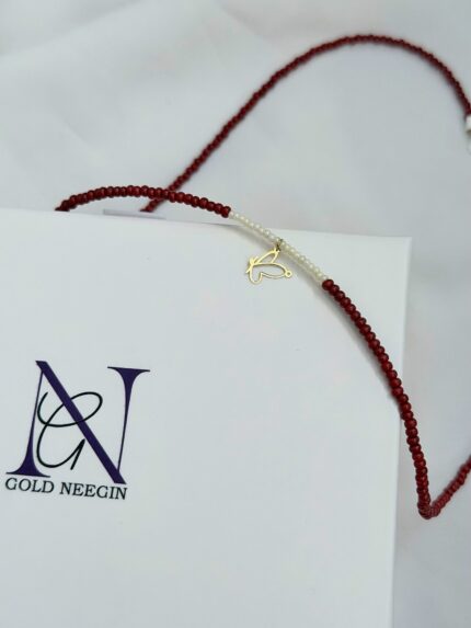 گردنبند سنگی فانتزی کد۸