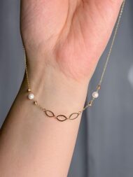 گردنبند مروارید و گوی