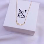 گردنبند بال فرشته و قلب