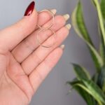 گوشواره هندسی ساده ۵
