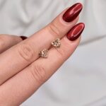 گوشواره میخی قلب