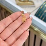 پلاک آویز سه قلب